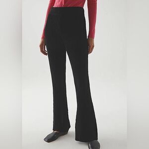 COS Organic Cotton Ribbed Flared Pants NWT